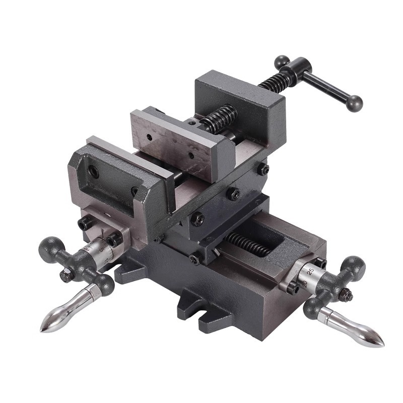 Drill Press - Penjepit Vise Industri Dua Arah, Penjepit