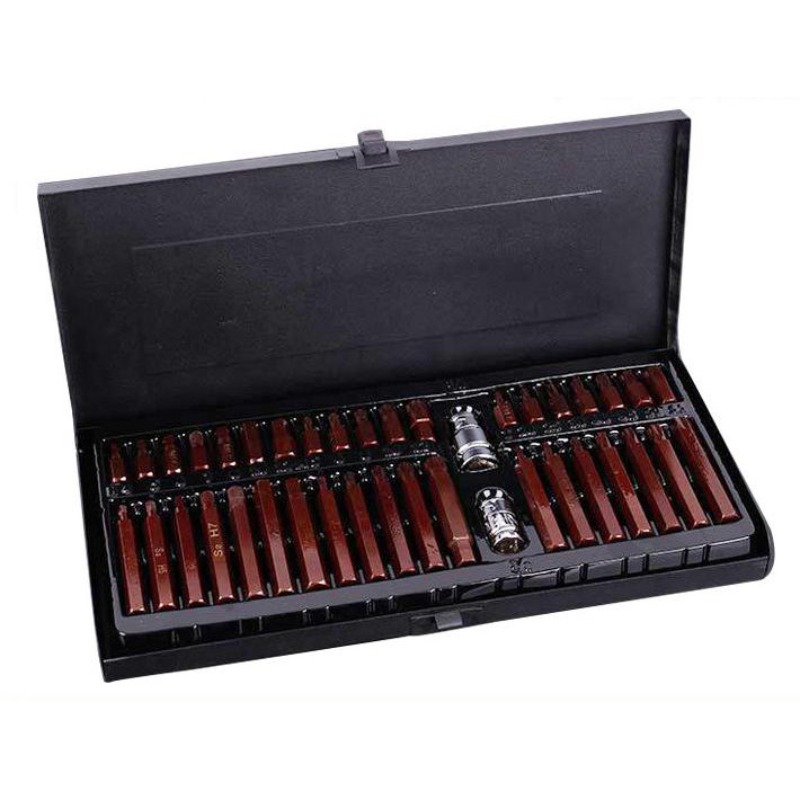 Socket Wrench - 40 Buah Set Mata Obeng Bintang,