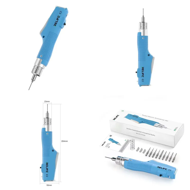 RELIFE E2 Set Obeng Listrik To - Screwdriver Set ulasan dan harga